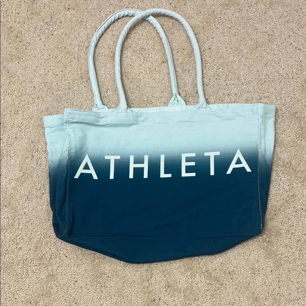 New!! Athleta Gradient Blue Tote Bag